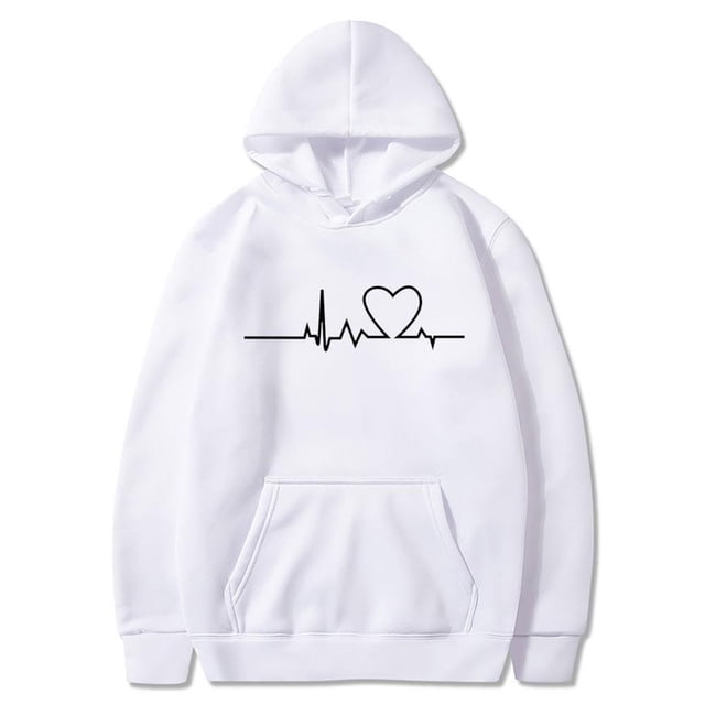 Sudadera con capucha para mujer, con estampado de Halloween, cuello redondo, manga larga, blusa holgada, blusa de poliéster para hombre