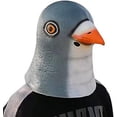 thumbnail image 1 of Doladrem Máscara de Cabeza de Paloma Máscara Divertida Novedad Disfraz de Halloween Máscara de Cosplay para Fiesta Máscara de pájaros de látex para Adultos, 1 of 5