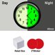 thumbnail image 1 of Luminous Car Clock Automobiles Internal Stick-on Watch Mini Fashion Mechanics Quartz Clocks Ornament Accessories 40mm 43mm, 1 of 1