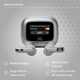 thumbnail image 3 of JBL Live Beam 3 Inner Ear Earbuds, Silver, 3 of 20