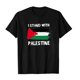 thumbnail image 1 of Camiseta Palestina Libre Color Sólido Camiseta Básica Cuello Redondo Niño Aldult Ropa, 1 of 2