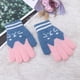 thumbnail image 4 of EeaseMX Guante de punto de invierno para niña, cálido, de lana sintética, para niña (azul), 4 of 7