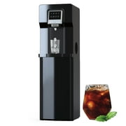 SOOPYK Bottom Loading Water Cooler Dispenser with Ice Maker for 3 Gallon Bottle Black (NO HOT Water)