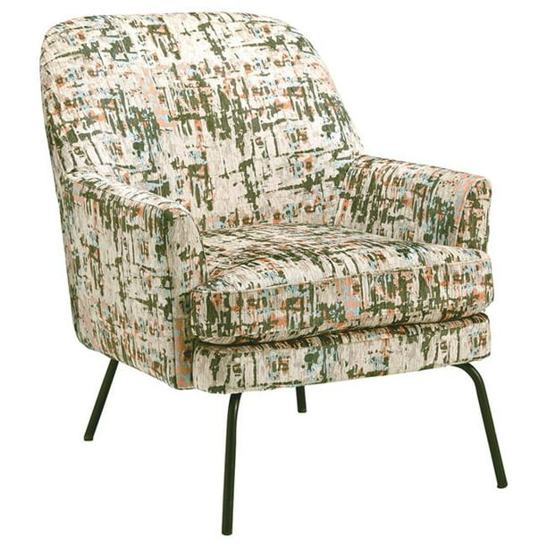 Benjara Bm226149 Fabric Accent Chair, Multi Colored Accent Chairs