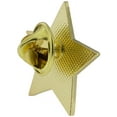 thumbnail image 2 of PinMart's Service Star Blue and Gold Customer Service Lapel Pin, 2 of 2