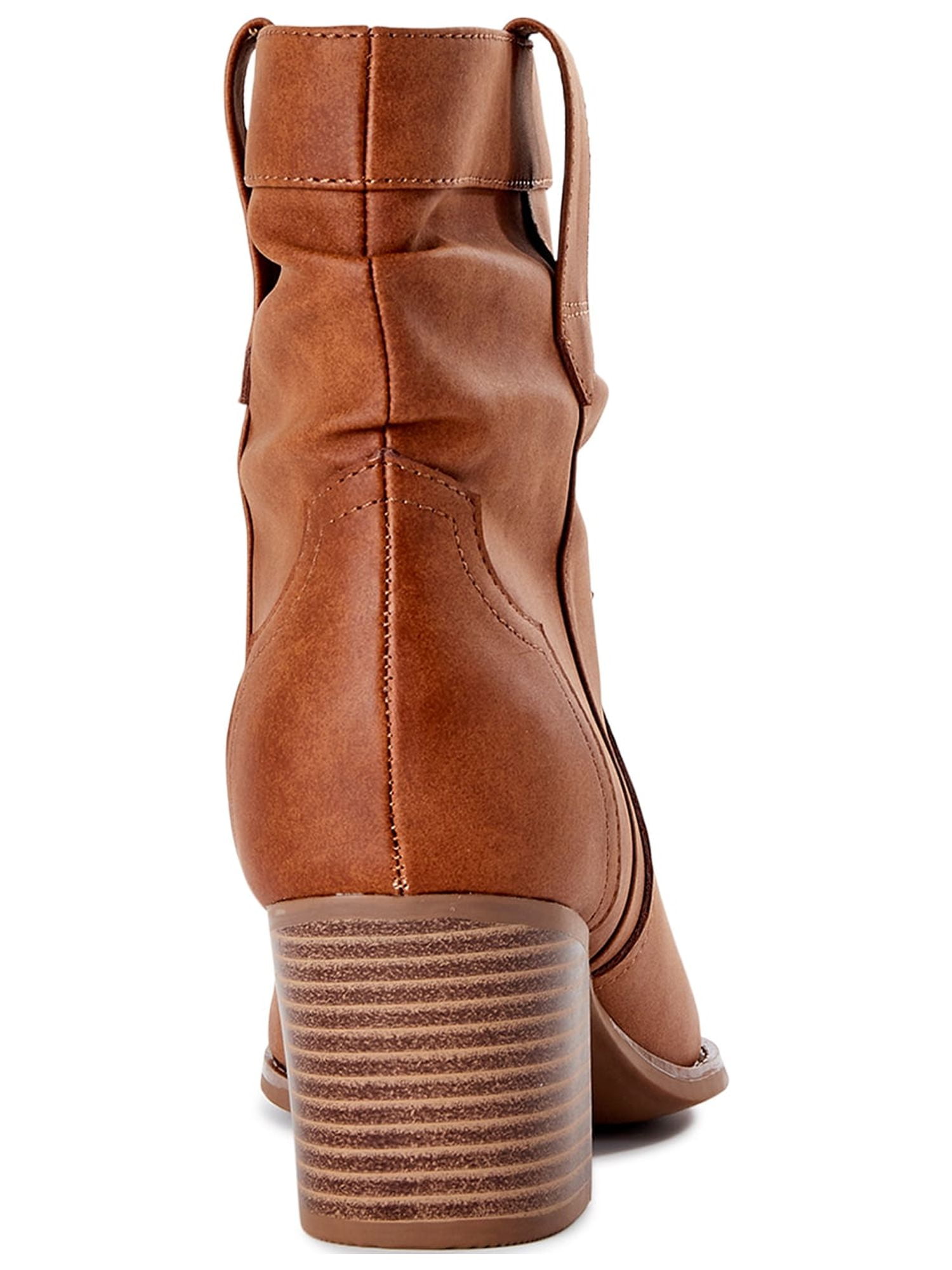 Time and Tru Women's Western Slouch Boots