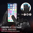 thumbnail image 3 of Guantes Pantalla Táctil Cuero De Motocicleta Para Tácticos, 3 of 8