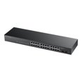 thumbnail image 1 of Zyxel GS1900-24 - Switch - Intelligent - 24 x 10/100/1000 + 2 x Gigabit SFP - Bureau, Montable sur Rack, Montable au Mur, 1 of 2