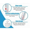 thumbnail image 6 of Pack of 8/10 Refrigerator Thermometers with Hook Indoor Fridge Thermometers, 6 of 6