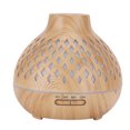 thumbnail image 1 of 400ml Light Wood Grain Air Diffuser Electric Aroma Humidifier with Ambient Night Lamp 100‑240VUK Plug, 1 of 10
