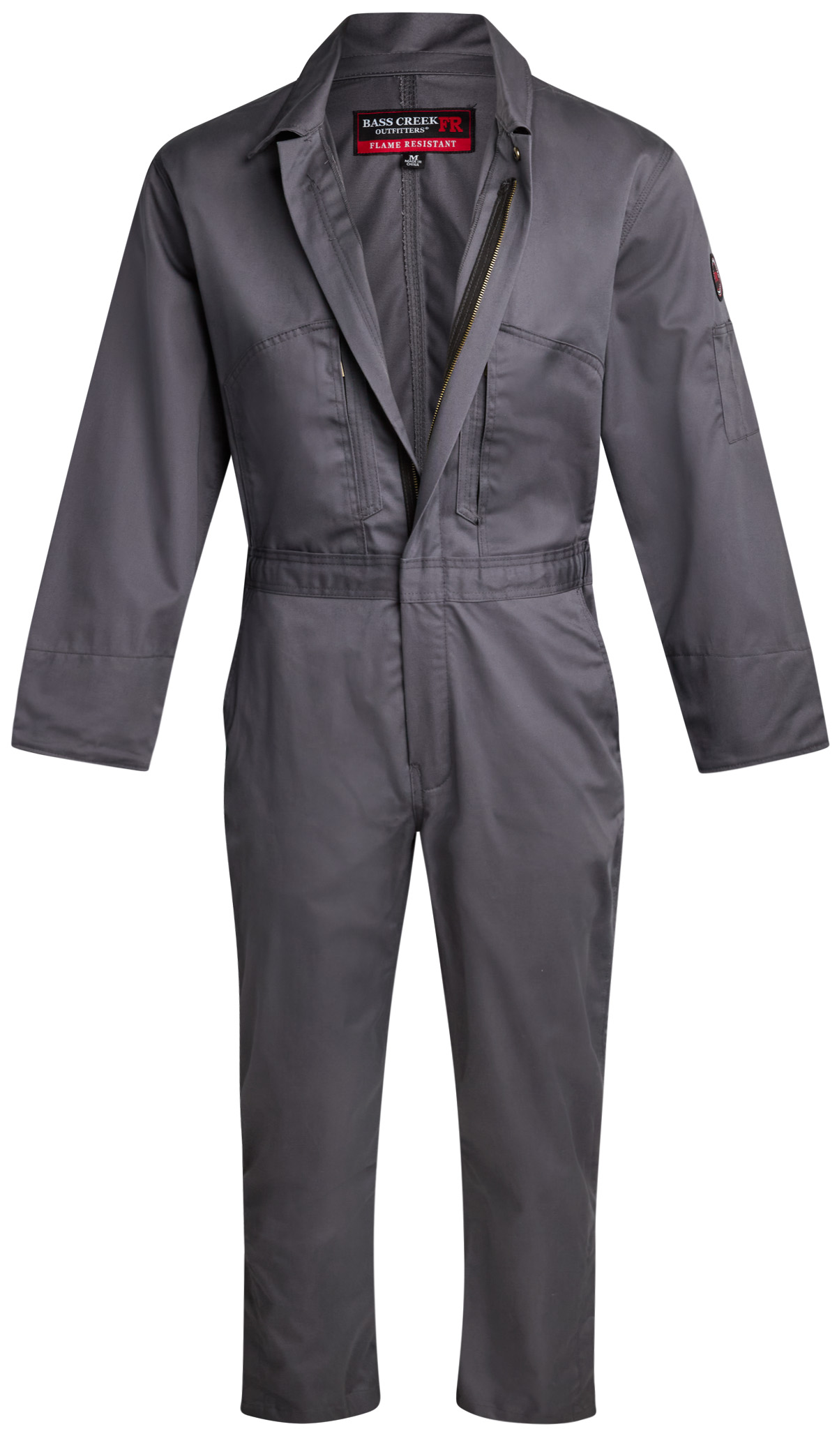 Bass Creek Outfitters Men's Flame Resistant Twill Coverall, Sizes M-2XL