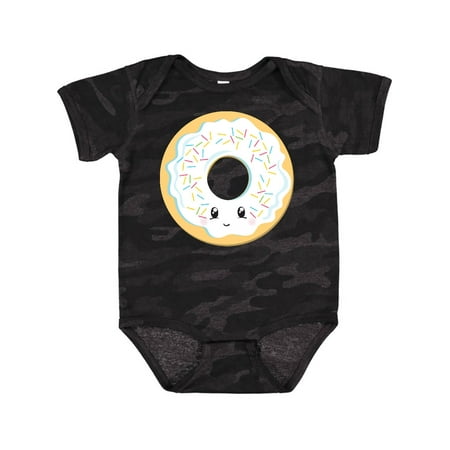 

Inktastic White Donut Gift Baby Boy or Baby Girl Bodysuit