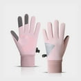 thumbnail image 4 of Hellosay Gloves for Women Thermal Warm Fleece Lined Touch Screen Gloves Christmas Gifts Pink, 4 of 9