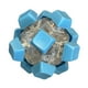thumbnail image 3 of Pelota antiestrés con teclado, juguete sensorial con clicker para oficina y trabajo Azul, 3 of 9