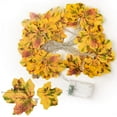 thumbnail image 5 of Coolmade 14ft Maple Leaf Fall Garland LED String Lights, 5 of 7