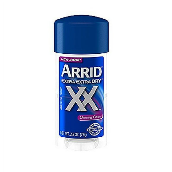 Arrid Extra Dry Anti-Perspirant & Deodorant, Clear Gel, Morning Clean, 2.6 Ounce (Pack of 10)