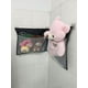 thumbnail image 3 of Bolsa colgante para guardar juguetes de peluche, muñeco de peluche, bolsa de malla de 2 rejillas detrás de la puerta, bolsa colgante para guardar juguetes, 3 of 5
