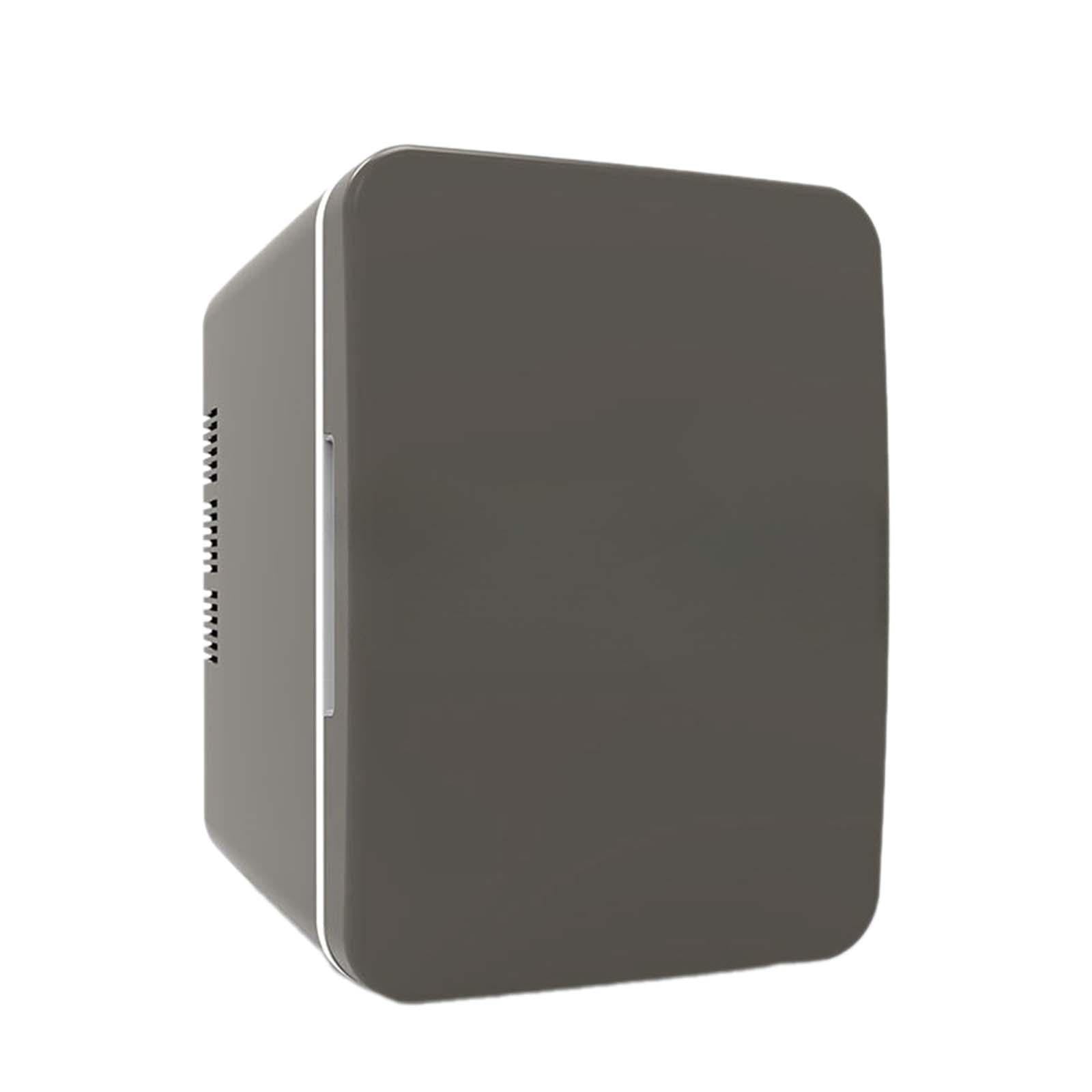YWMJZEU 4L Mini Fridge Beauty Tool Fridge Compact Refrigerator Portable Drinks Fridge for Bar , gray