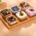 thumbnail image 5 of 20 Pcs Mini Cake Pans With Lids Topboutique Square Brownie Baking Cups Cardboard Ice Cream Cups Disposable Cupcake Pan 3.4'' Muffin Tin Ramekins Holders for Christmas Thanksgiving Gathering, Brown, 5 of 6