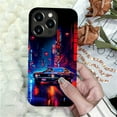 thumbnail image 7 of Punmada Compatible with iPhone 13 Pro Max Matte Case For Girl Boy Full Body Protective Hard Shell Esthetics Pattern Night City Cars, 7 of 7