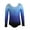 Purple, variant on Patterned gradient body suit long-sleeved diamond ballet gymnastics clothes exercise clothes dance clothes
