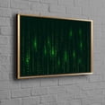 thumbnail image 1 of Personalized Binary Code Canvas Gift Featuring Modern Print Ideal For Software Enthusiasts And Computer Science Lovers As Matrix Code Wall Art, 1 of 1
