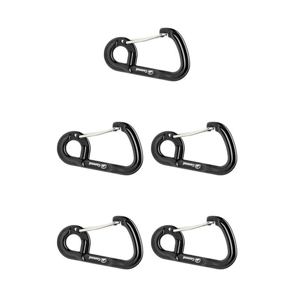 Soidarity Clips de mosquetón Resistente al desgaste Operación simple Mosquetón de alta resistencia a impactos más fuerte para exteriores Type5 NO5 Soidarity CBP205798