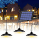 thumbnail image 2 of Juego de Lámparas  Bloosom Solar Recargable Luz Exterior Luces Led Negro, 2 of 5