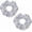 Silver, variant on Sequins Scrunchies 2 count Sparkly Metallic Hair Accessories Bridesmaid Proposal Gifts Hair Ties Ponytail Holders for 70s 80s Gym Dance Cheerleading Softball Volleyball Baseball Team