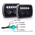 thumbnail image 4 of 1 Par 5x7 6x7 H4 Led Faros Hi-lo Beam Jeep Cherokee Yj Xj, 4 of 8