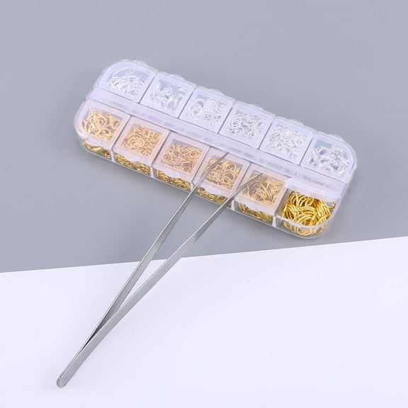 RENACLIPY Assorted Colors Jewelry Accessories Set Lobster Clasps for Craft DIY Earrings Easy to Use 1200Pcs