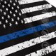 thumbnail image 3 of Fotbe Thin Blue Line Flag Gorro Clásico de Béisbol, Gorra Ajustable con Broche Snapback, Gorro de Exterior de Algodón Suave, 3 of 6