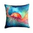 thumbnail image 2 of Jellyfish Throw Pillow 14 in x 14 in, 2 of 2