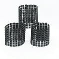 thumbnail image 5 of EHJRE 10PCS crystal rhinestone napkin holder self-adhesive wrap band black, 5 of 8