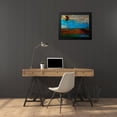 thumbnail image 4 of Jasper, Sisa 24x20 Black Modern Framed Museum Art Print Titled - Texas Open Road, 4 of 5