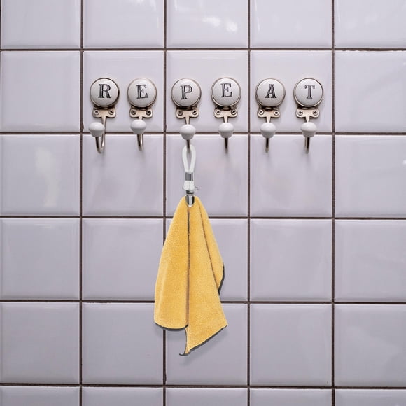 Houderco 10Ud Clips Para Colgar Toallas Con De Para Cocina Y Exterior Multiusos