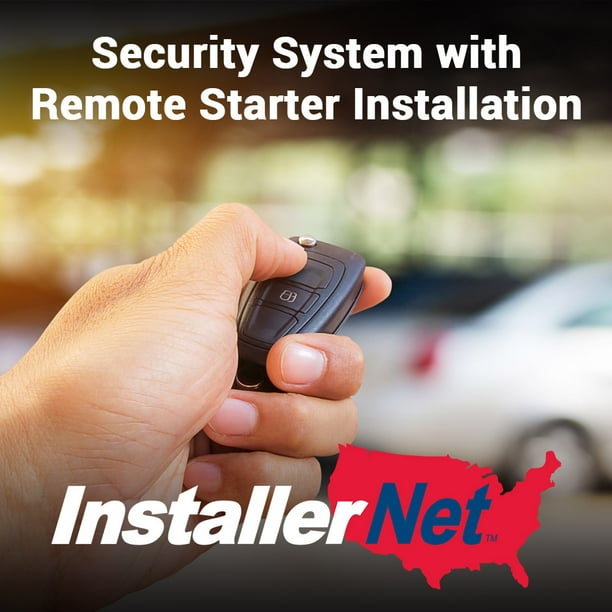 Car Security With Remote Starter Installation Walmart Com