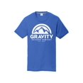 thumbnail image 1 of Gravity Outdoor Co. T-Shirt de Performance pour Jeunes - Logo Blanc - Royal - Très Petit, 1 of 2