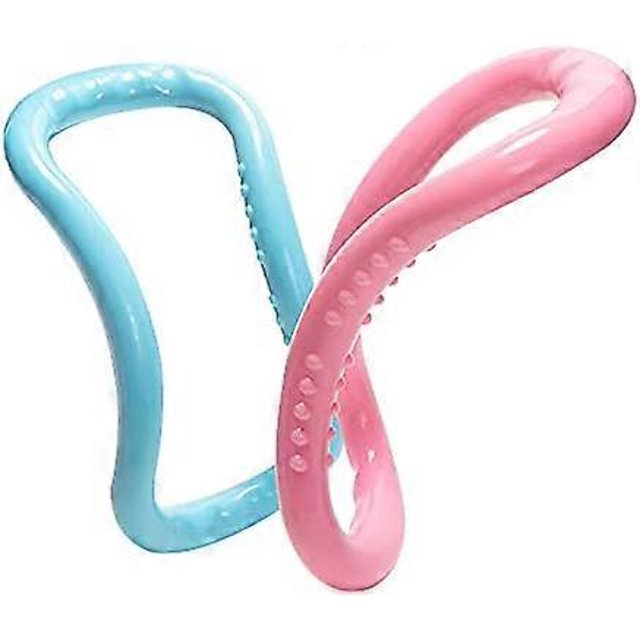 2 Pack Yoga Equipment Yoga Ring Pilates Ring Yoga Circles Fitness Sport Home Training Resistance Support Tool Calf Massage, Pilates Circles with Massa