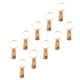 thumbnail image 4 of Luces para botellas de vino, 10 luces LED para botellas de vino, cadena de luces LED para botellas de vino, luz de cobre para botellas, máxima eficiencia, 4 of 12