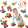 thumbnail image 5 of NETNEW STEM Building Blocks Toys for Boys 3-6 Years Take Apart Toys with Drill 404 Pcs, 5 of 9