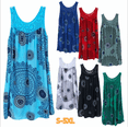 thumbnail image 3 of Women's Lace Stitching Printing Sleeveless Large Dress 13 Color 8 Size, 3 of 3