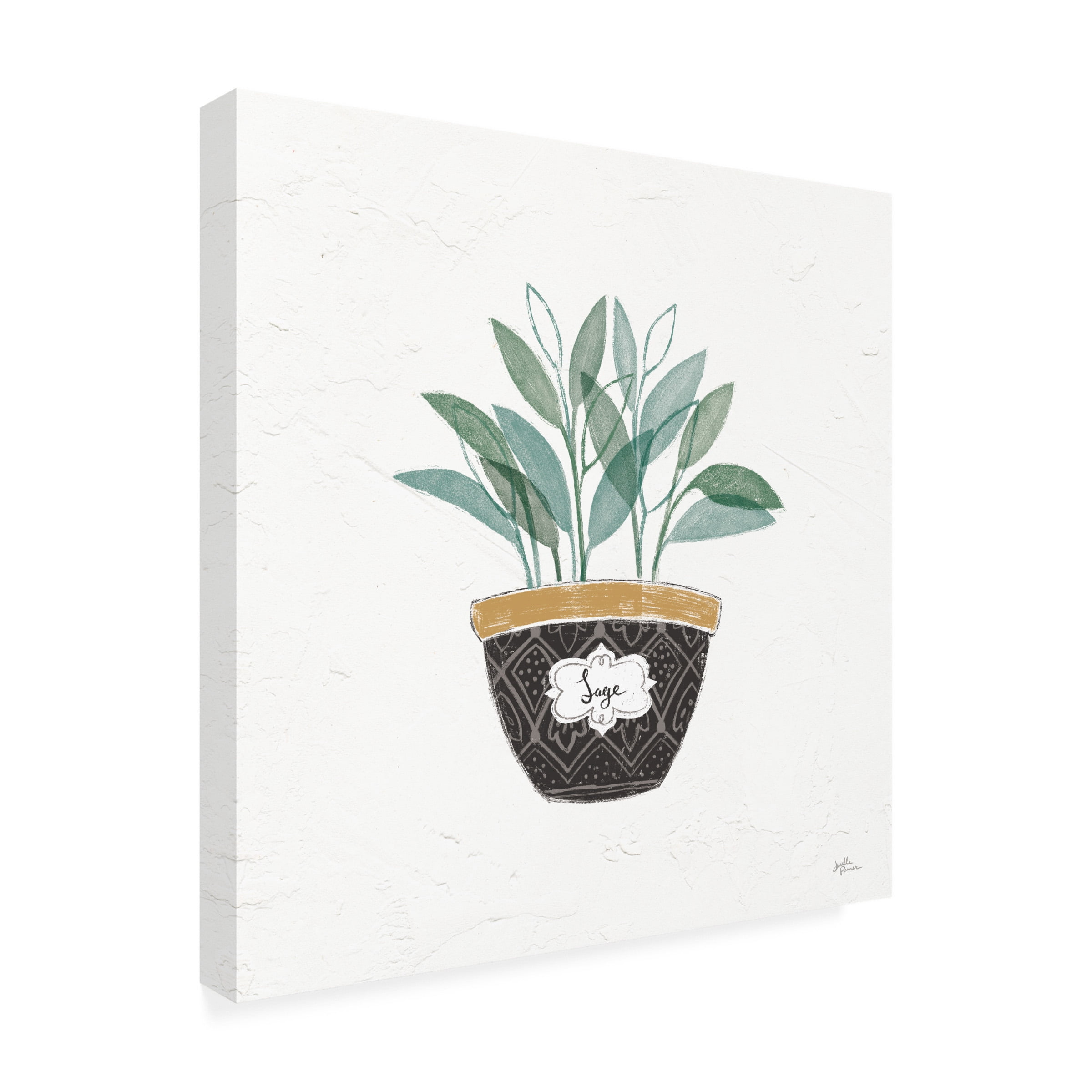 Janelle Penner 'Fine Herbs VII' Canvas Art