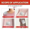 thumbnail image 4 of 40PCS Hand warmer body warming set: Instant heating, hand warming patches for cold protection and warmth, self-heating, hand warming baby patches, 4 of 7