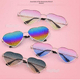 thumbnail image 1 of Gafas de sol retro de metal con forma de corazón y corazón de melocotón, gafas divertidas para hombres y mujeres, gafas de sol de amor, gafas de sol con forma de corazón, 1 of 5