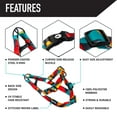thumbnail image 3 of Wolfgang Heavy Duty Adjustable Dog Harness, Pull-Tested to Over 800 lbs for Walking & Training, ShatterShapes Print, Large, 3 of 6