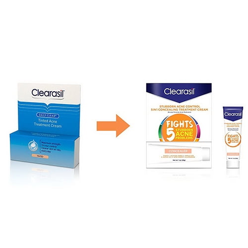 clearasil concealer tinted