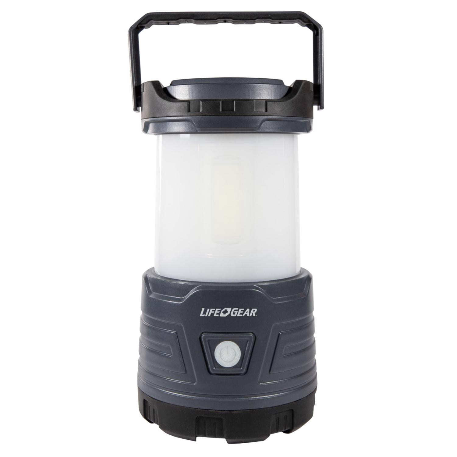 Dorcy Lifegear 1600 lm Black LED Flashlight Lantern AA Battery