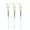 White, variant on Set of 3 Artificial Dandelion Flower Stems - 28 Inches Tall
