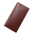 thumbnail image 3 of Shldybc Men's PU Leather Short Wallet with Card Holder, Brown, 3 of 8